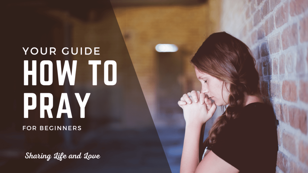 how to pray for beginners - woman praying