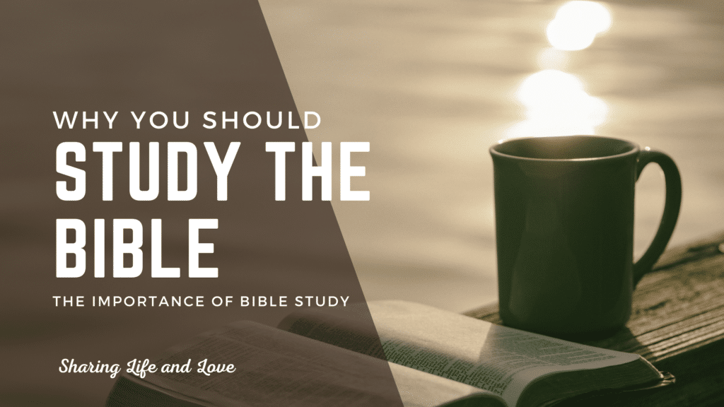 55 why study the bible the importance of bible study - bible open with coffee