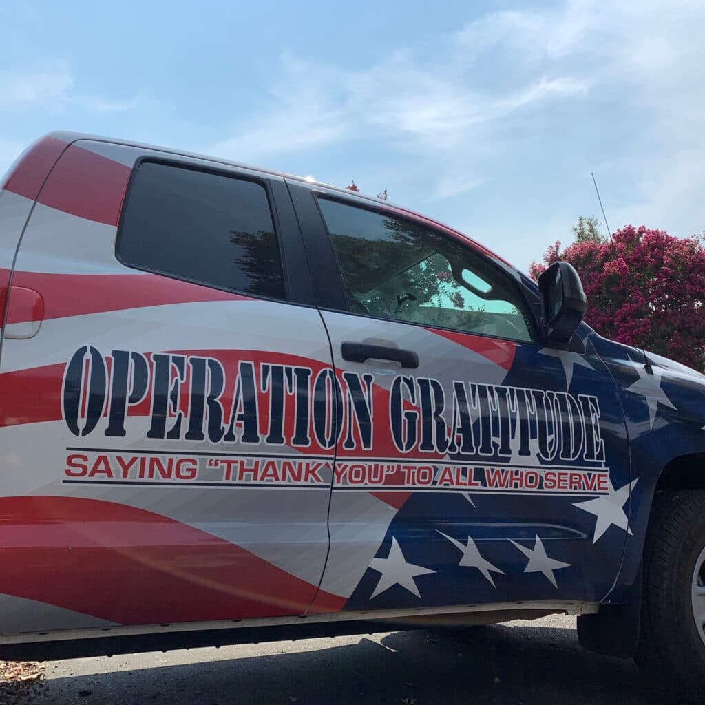 operation gratitude truck