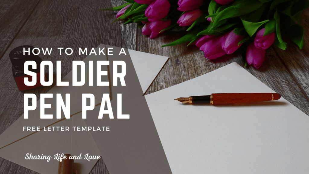 69 - soldier pen pal (1) how to make a soldier penpal - letter writing supplies