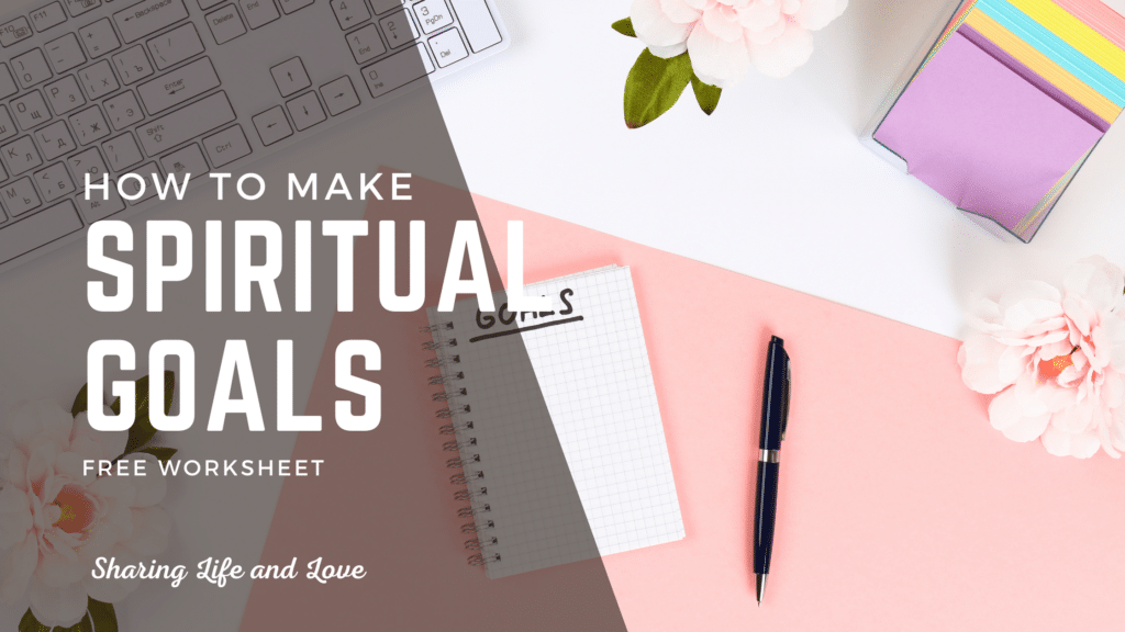 70 - spiritual goals - pink desk
