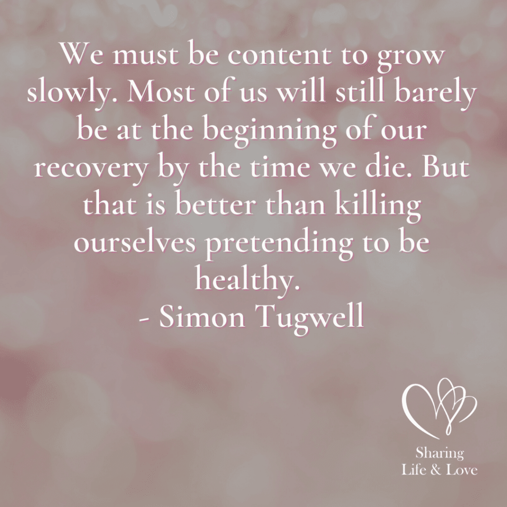 celebrate recovery lesson 9 quote by Simon Tugwell