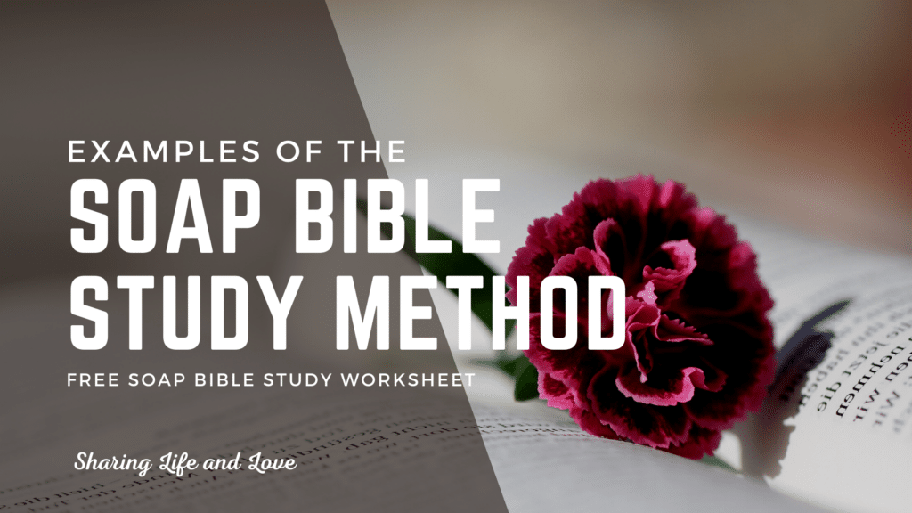 soap bible study examples