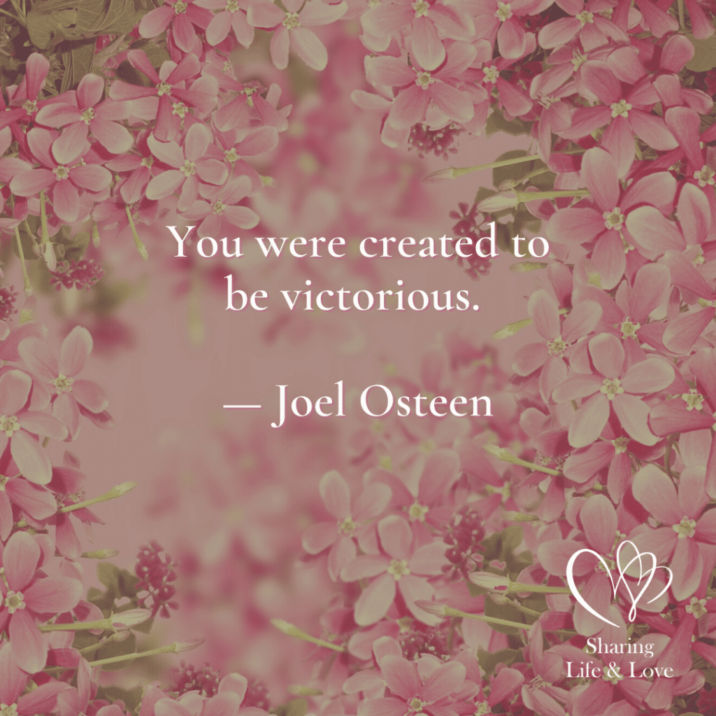 Celebrate recovery Lesson 12 - Quote by Joel Osteen