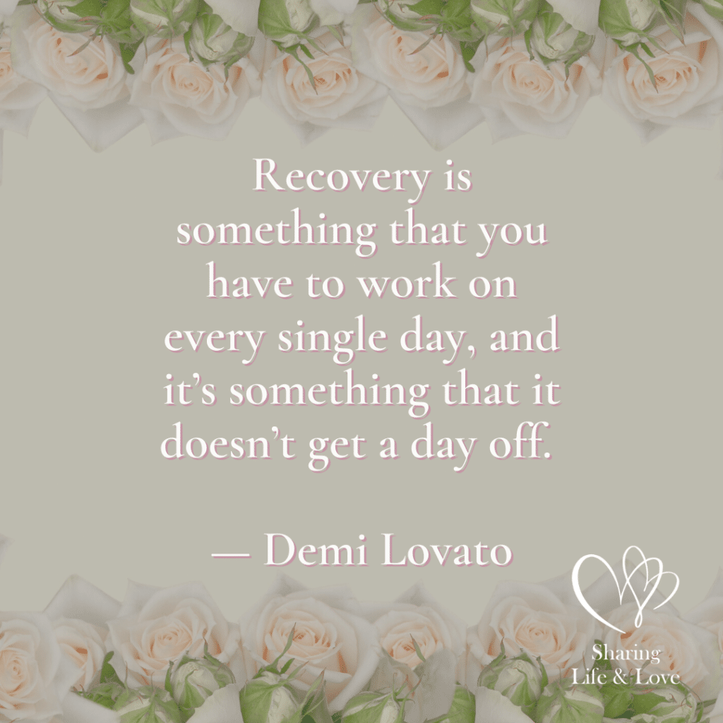 celebrate recovery lesson 12 - Quote by Demi Lovato