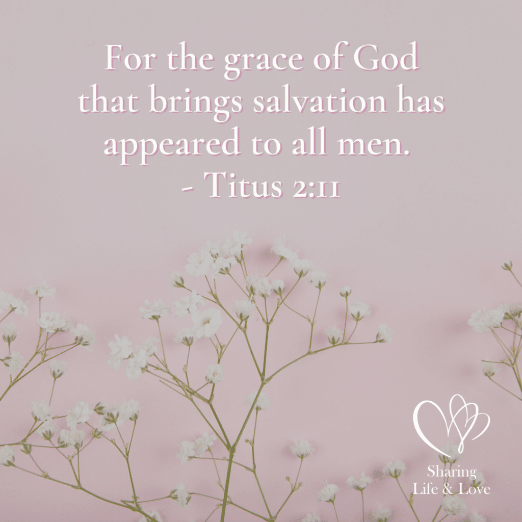 15 types of grace - Titus 2,11