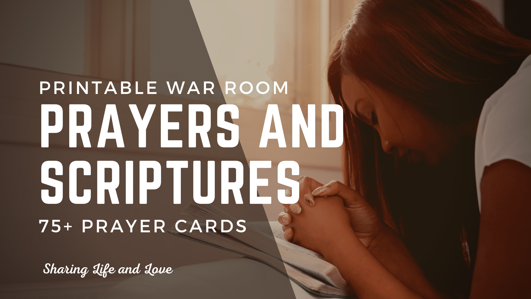 75  Printable War Room Prayers and Scriptures to Build Your Faith