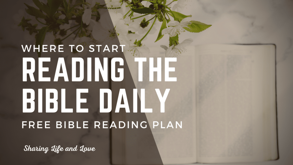 where to start reading the Bible daily