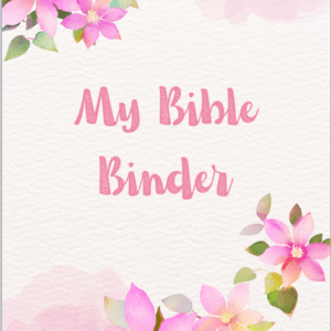 Bible book covers - pretty floral covers
