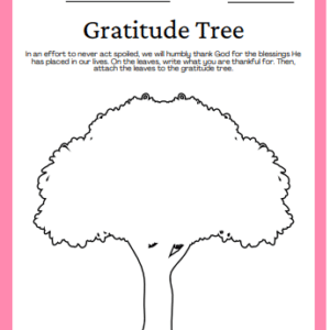 gratitude tree