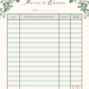 budget bundle worksheets