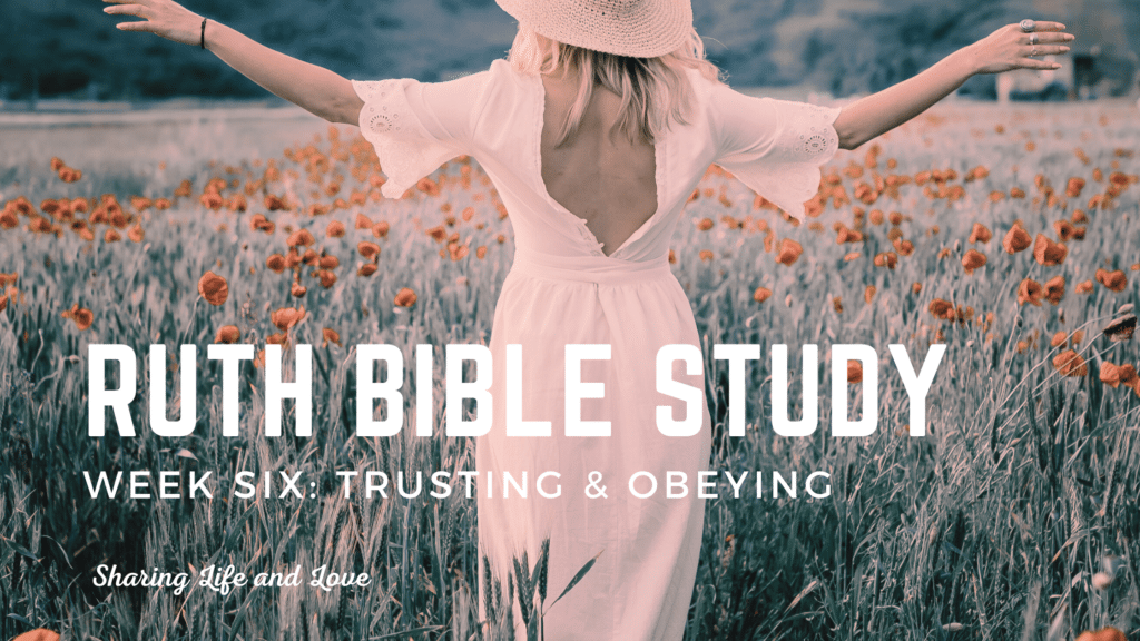 Ruth Bible Study Week 6