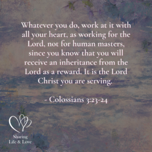 Serve the Lord with joy