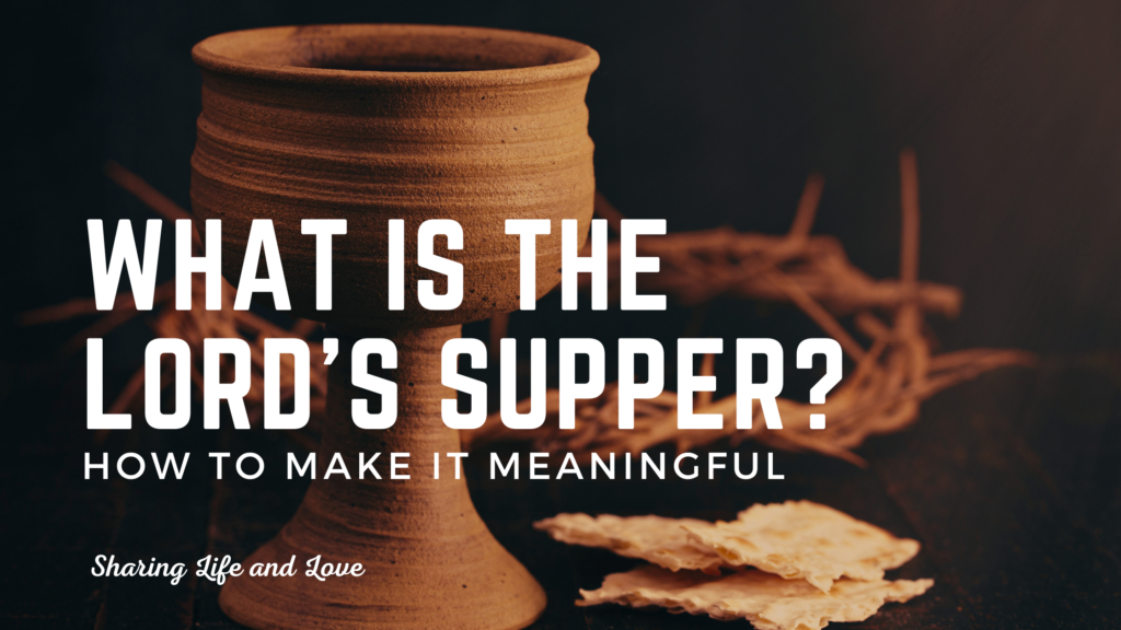 The lord’s supper