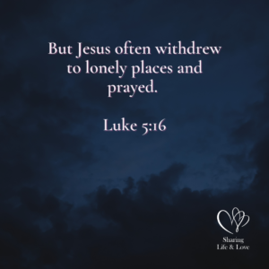 Stay connected to God when life gets busy